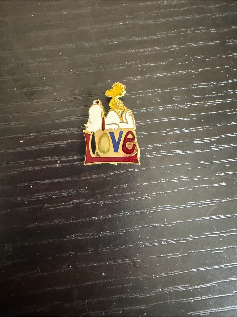 Love Snoopy & Woodstock Enamel Pin